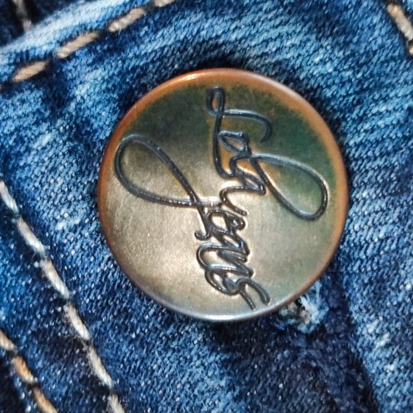 Lola Jeans Celina Skinny jeans blue women's size 12 - Picture 13 of 13